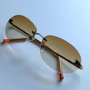 Chanel Model 4013 rimless sunglasses